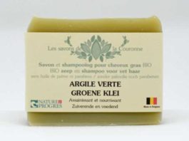 Zeep en shampoo Groene Klei