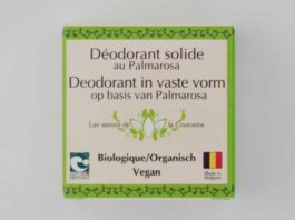 Déodorant solide au palmarosa