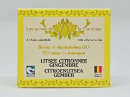 Kleine zeep en shampoo CitroenLitsea-Gember
