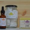 fondants, sérum et savon