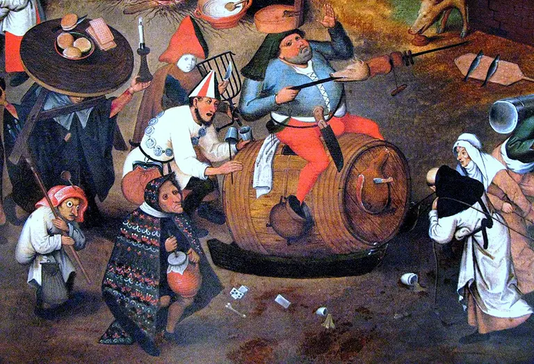 Bruegel - le Combat de Carnaval et Carême